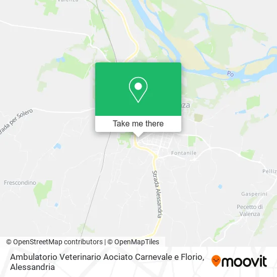 Ambulatorio Veterinario Aociato Carnevale e Florio map
