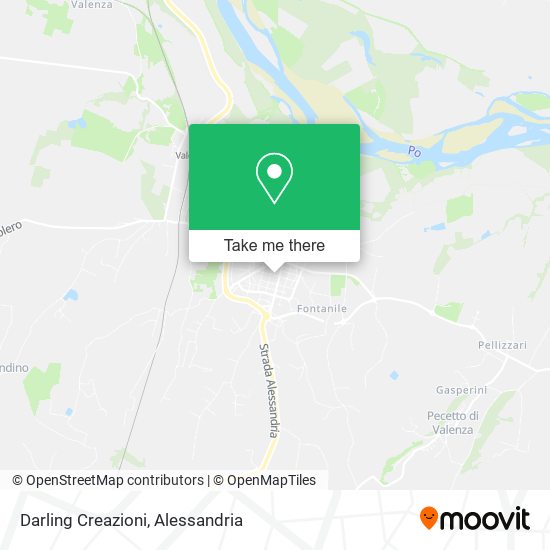 Darling Creazioni map