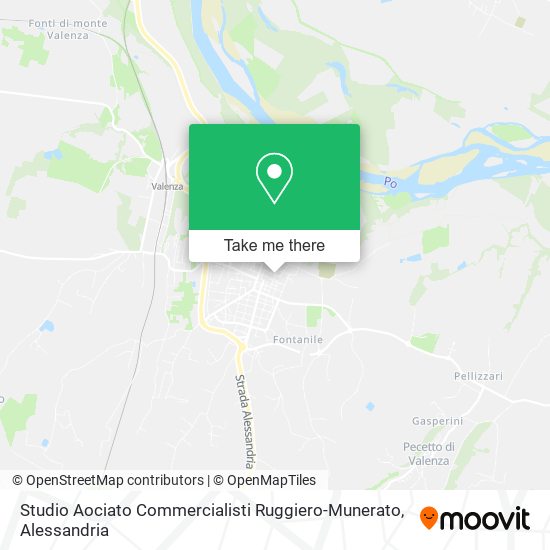 Studio Aociato Commercialisti Ruggiero-Munerato map