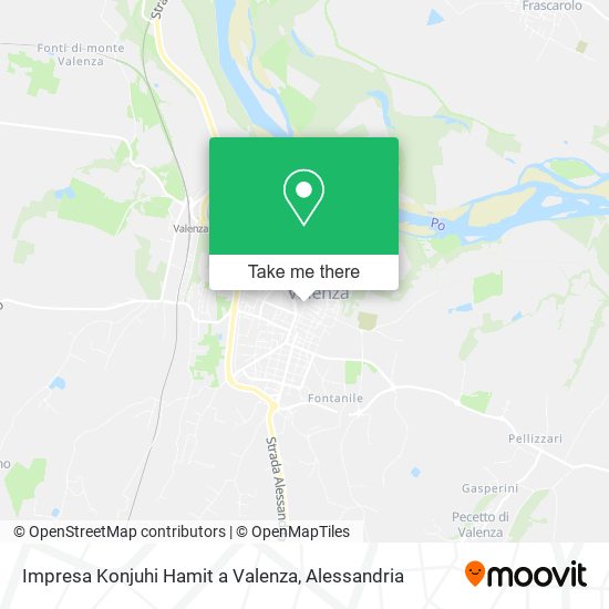Impresa Konjuhi Hamit a Valenza map