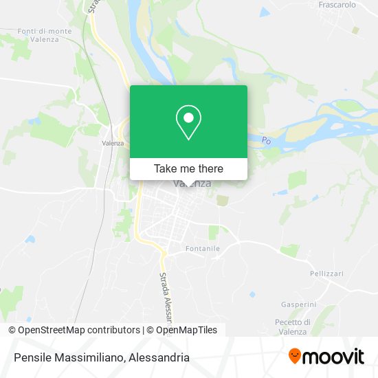 Pensile Massimiliano map