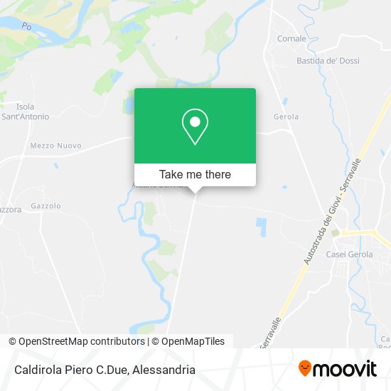 Caldirola Piero C.Due map
