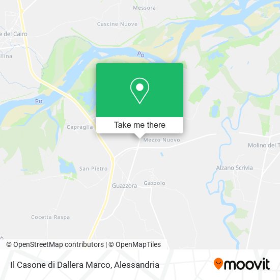 Il Casone di Dallera Marco map