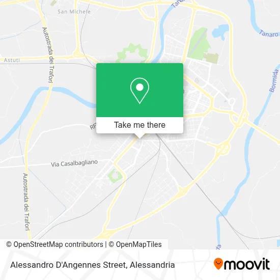 Alessandro D'Angennes Street map