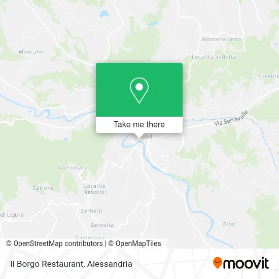 Il Borgo Restaurant map