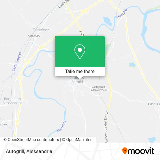 Autogrill map