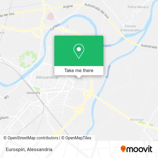 Eurospin map
