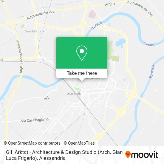 Glf_Arktct - Architecture & Design Studio (Arch. Gian Luca Frigerio) map