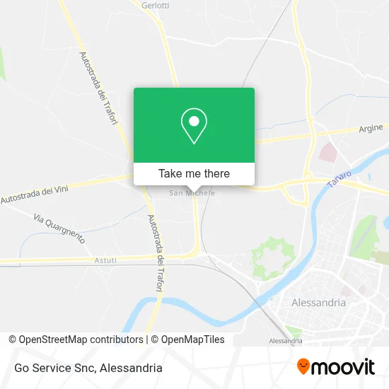 Go Service Snc map