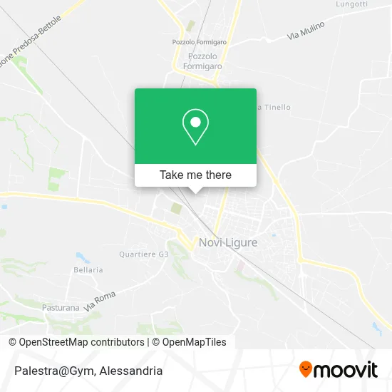 Palestra@Gym map