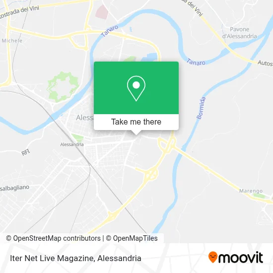 Iter Net Live Magazine map