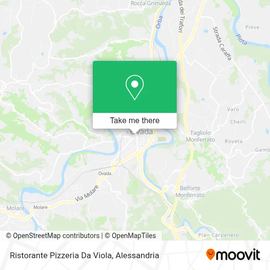 Ristorante Pizzeria Da Viola map