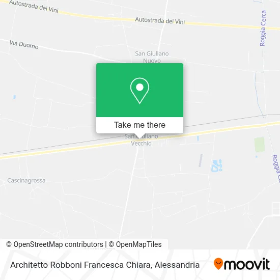 Architetto Robboni Francesca Chiara map