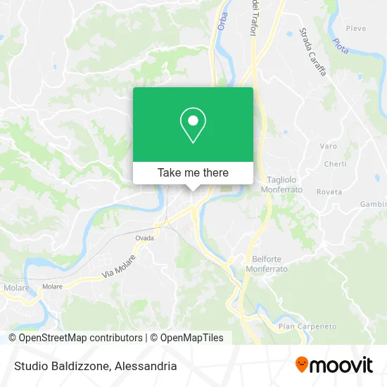 Studio Baldizzone map