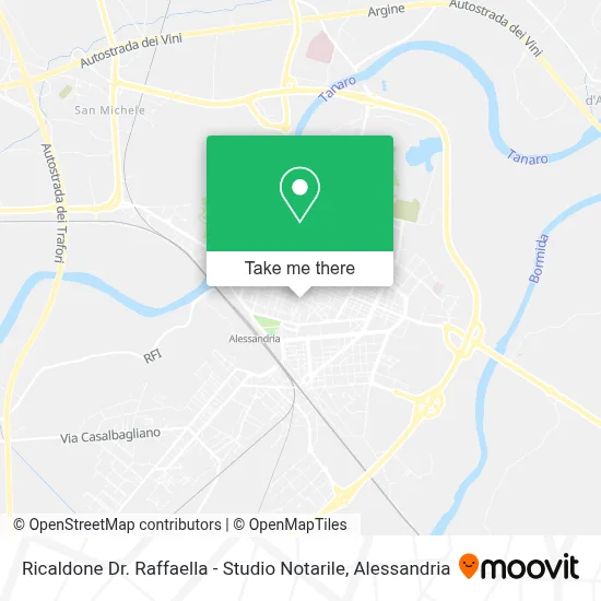 Ricaldone Dr. Raffaella - Studio Notarile map