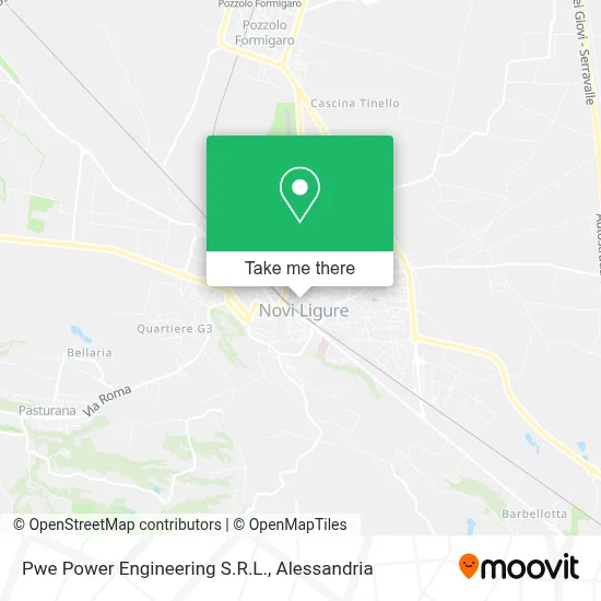Pwe Power Engineering S.R.L. map