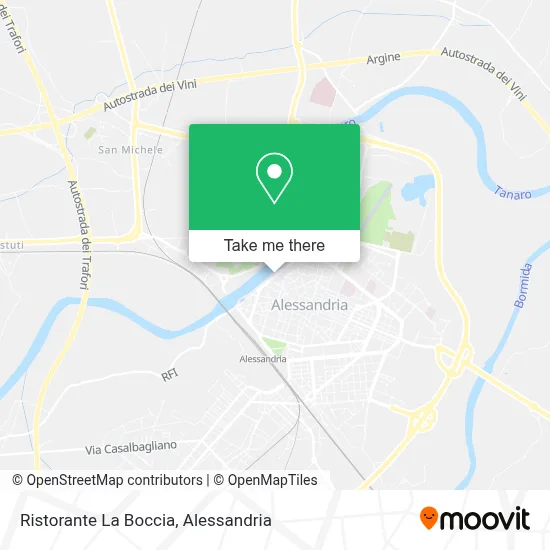Ristorante La Boccia map