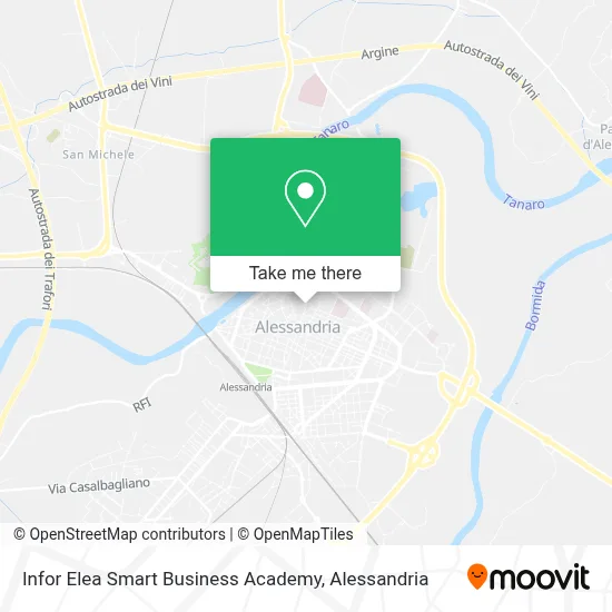 Infor Elea Smart Business Academy map