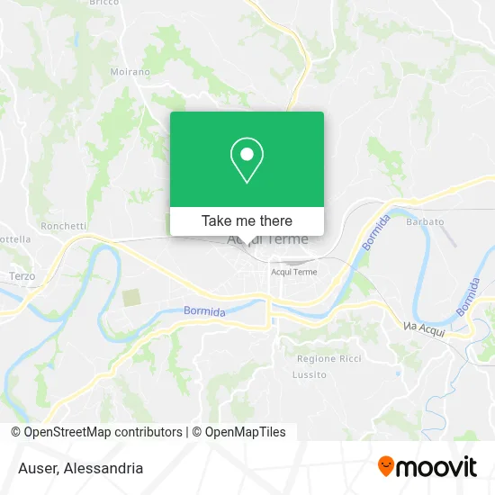 Auser map