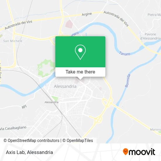 Axis Lab map