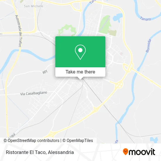 Ristorante El Taco map