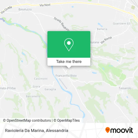 Ravioleria Da Marina map