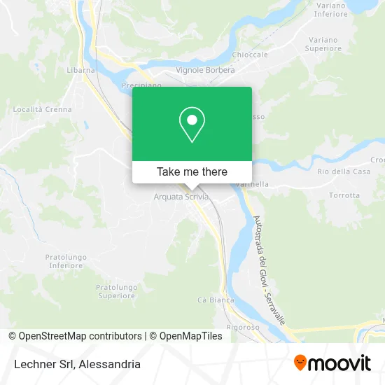 Lechner Srl map