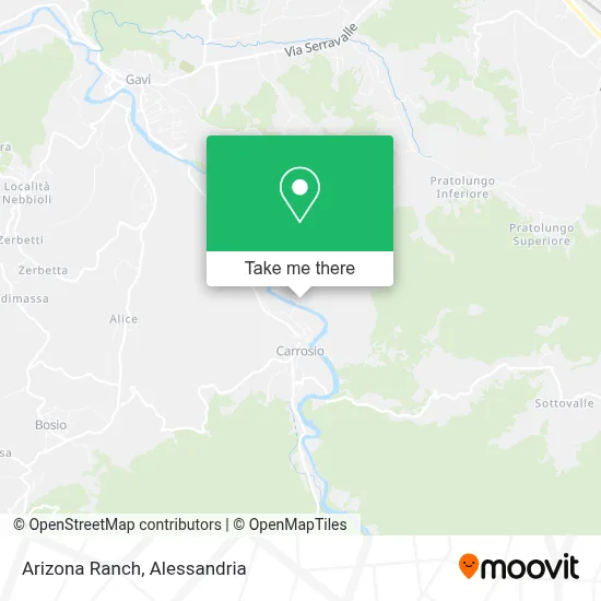 Arizona Ranch map