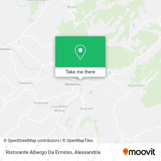 Ristorante Albergo Da Erminio map