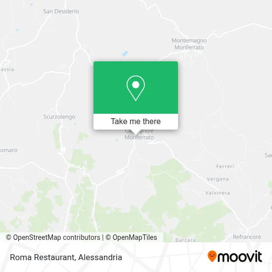 Roma Restaurant map