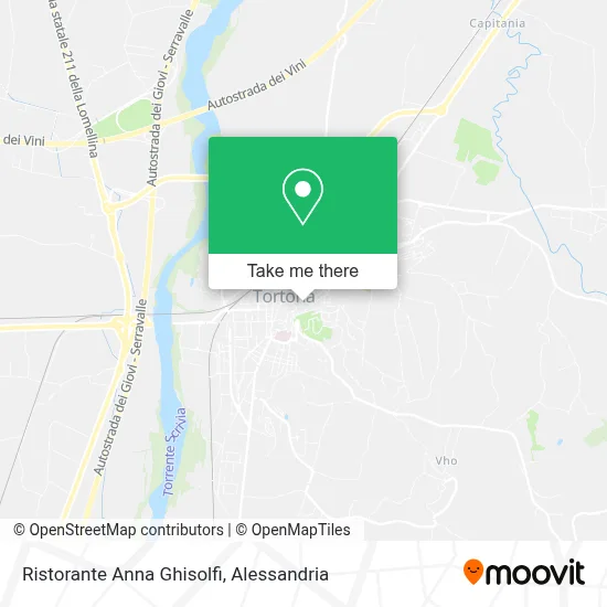 Ristorante Anna Ghisolfi map