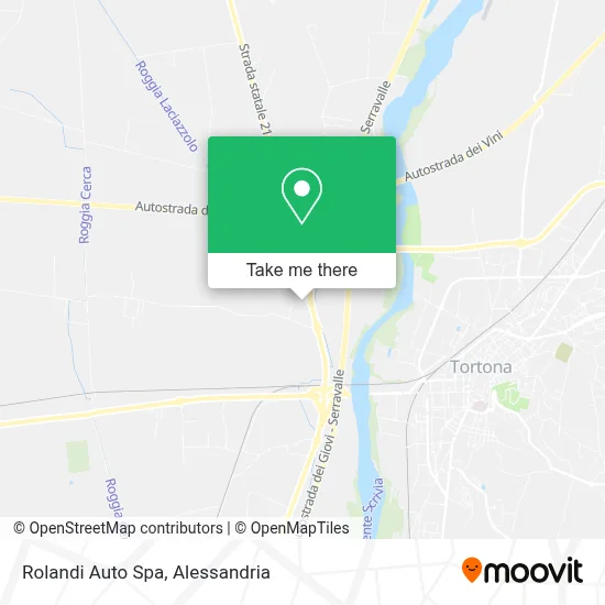 Rolandi Auto Spa map