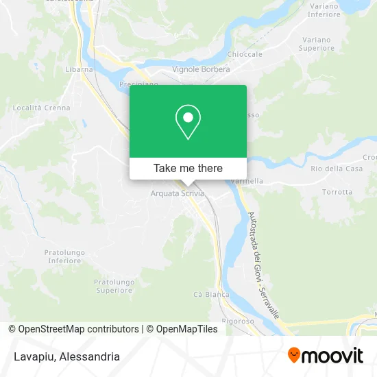 Lavapiu map