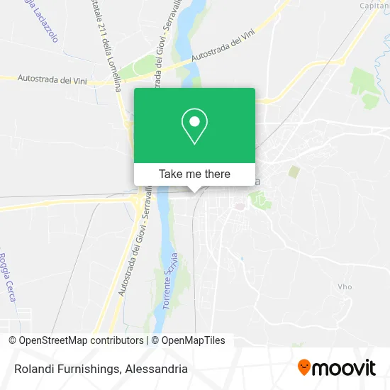 Rolandi Furnishings map