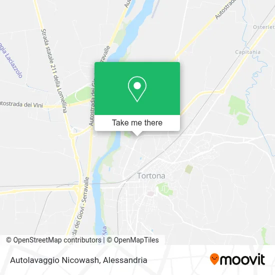 Autolavaggio Nicowash map