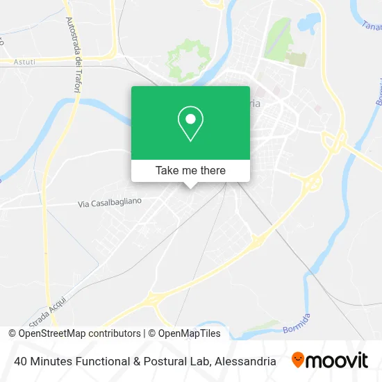 40 Minutes Functional & Postural Lab map