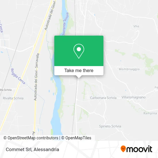 Commet Srl map