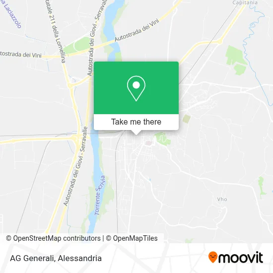 AG Generali map