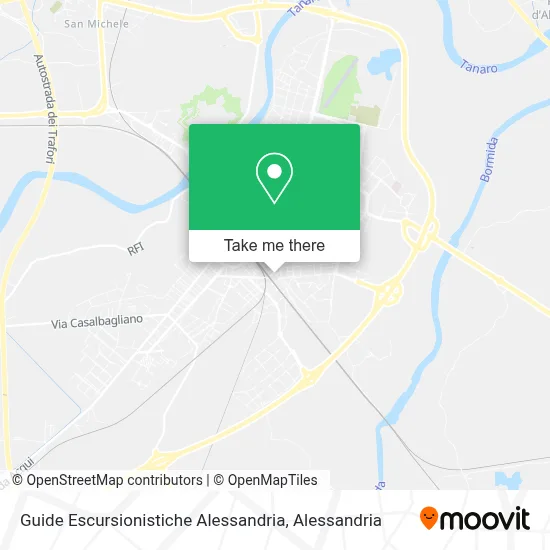 Guide Escursionistiche Alessandria map