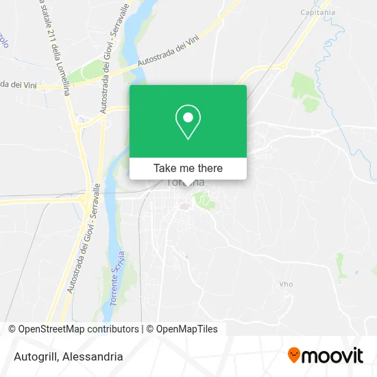 Autogrill map