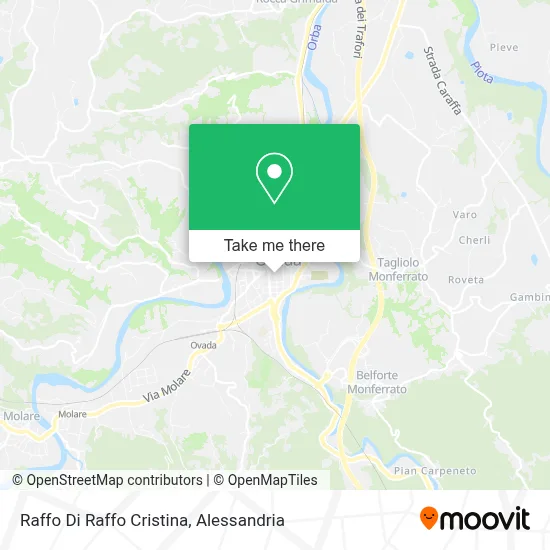 Raffo Di Raffo Cristina map