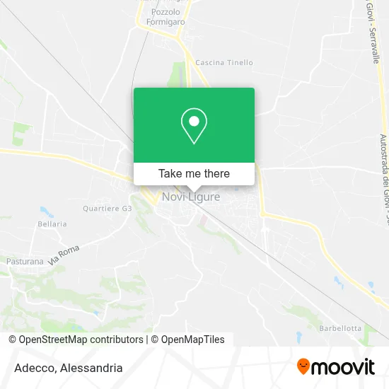 Adecco map