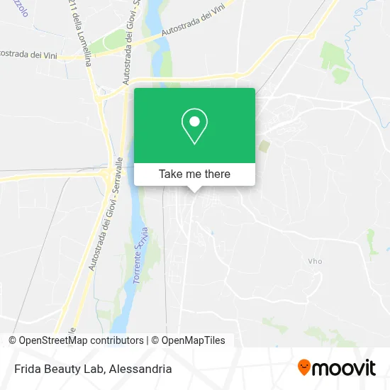 Frida Beauty Lab map