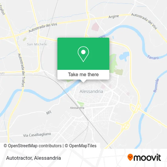 Autotractor map