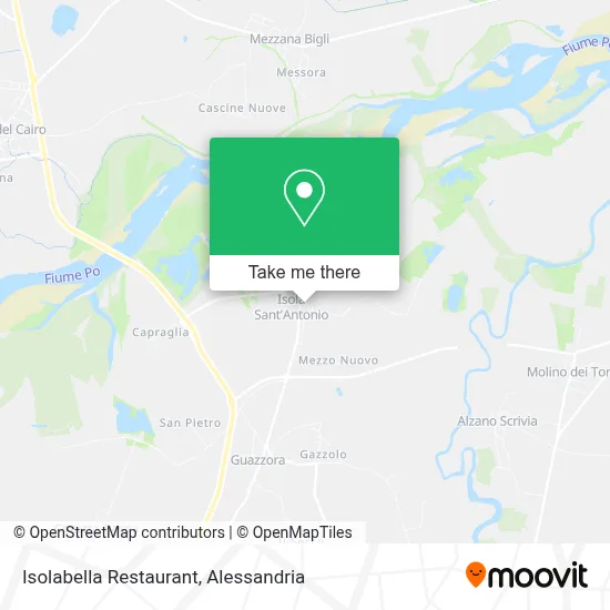 Isolabella Restaurant map