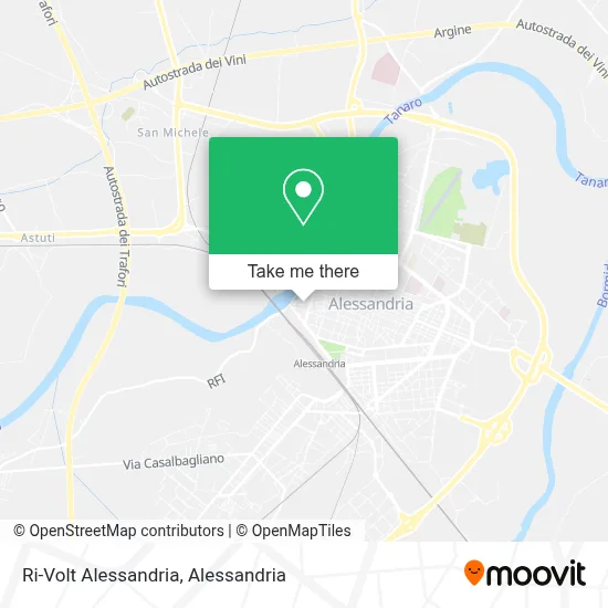 Ri-Volt Alessandria map