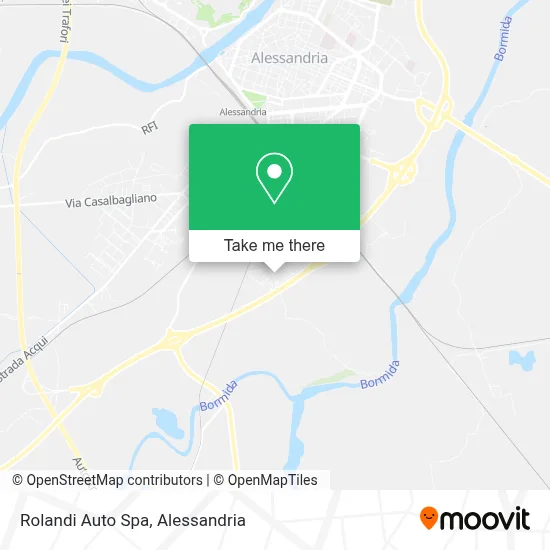 Rolandi Auto Spa map