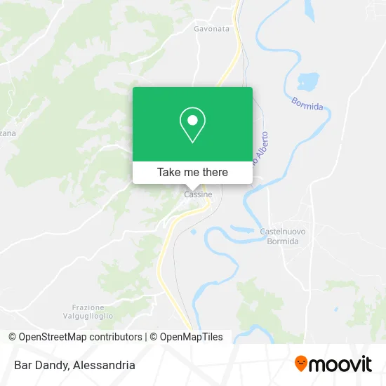 Bar Dandy map