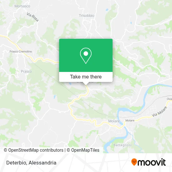 Deterbio map