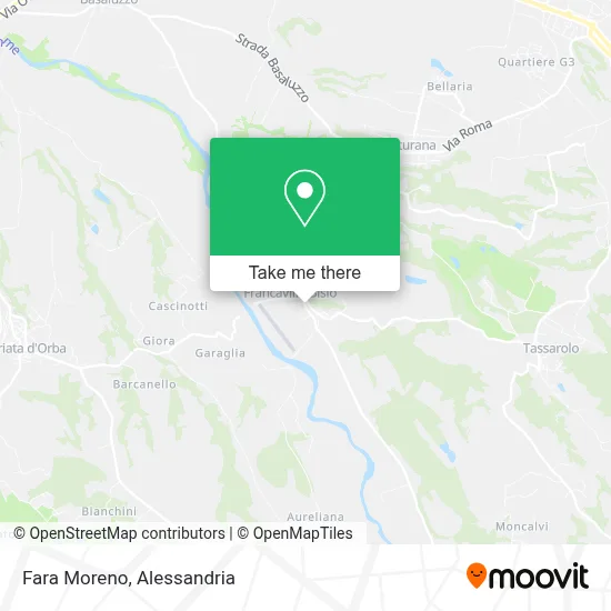 Fara Moreno map